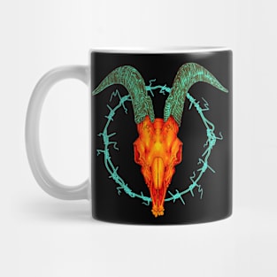 Goat Skull Mug